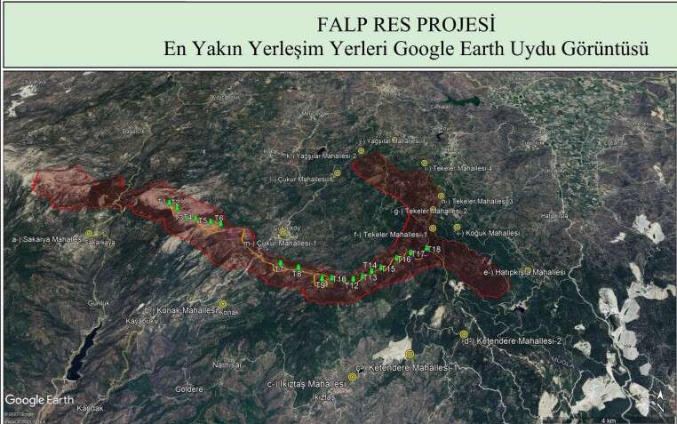 18 Türbinden oluşan Falp Rüzgâr Enerji Santrali İçin ÇED Süreci Resmen Başladı 1